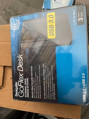 Seagate GoFlex Desk Adapter USB 3.0 FreeAgent 3TB External Drive Brand new SEALD