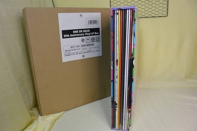 ONE OK ROCK 20th Anniversary Vinyl LP Box Limited Edition 11 LPs