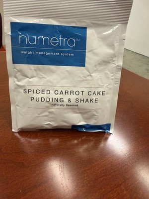 Numetra Spiced Carrot Cake   Lot of 8 Loose Packets