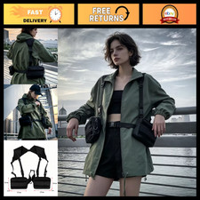 Tactical Chest Rig Bag - Unisex Streetwear Vest with Pockets, Hip Hop Fanny Pack