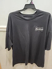 DOGG SUPPLY BY SNOOP DOGG BLACK BANDANA BACK CREWNECK TEE SHIRT SIZE 2XL / 2EG 