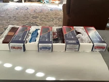 Four Branchline HO Boxcar Kits - GT, B&O, D&M, DT&I  Blueprint Series