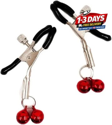 2 Pcs Non Piercing Rings with Clamps Body Jewelry for Women Adjustable Sta