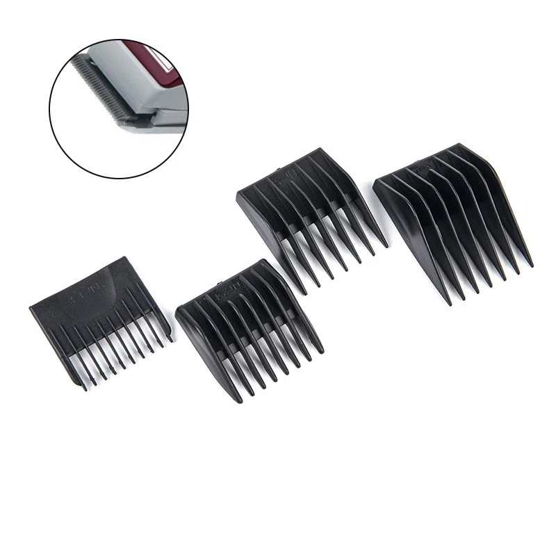 4pcs Barber Hair Clipper Limit Comb Replacement Guide Comb For Moser 1400 Ser Ht