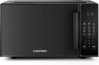 Chefman 1.1 cu ft Countertop Microwave 1000W Black Express Cook Child Lock
