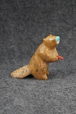 Beaver Zuni Fetish Carving -  Enrike Leekya