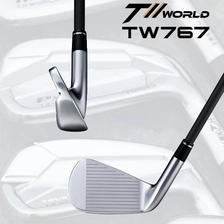 HONMA Tour World Px TW767 2025 6-pw 5pcs Iron Set S-Flex VIZARD EZ-C Graphite - Image 4 of 4