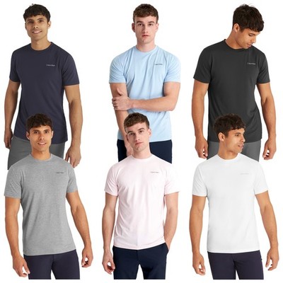  Calvin Klein Golf Herren Newport T-Shirt leicht feuchtigkeitsableitend Gym