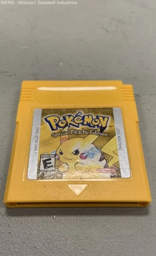 Nintendo Pokémon Yellow Special Pikachu Edition Gameboy Game Cartridge
