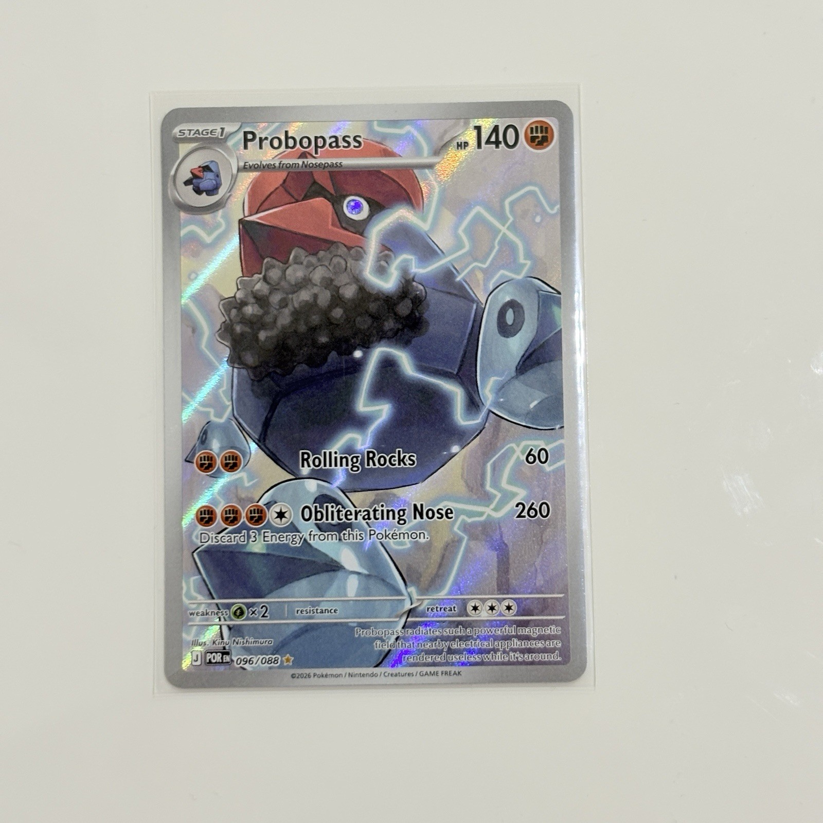 Probopass 96/88 Pokémon TCG Perfect Order Illustration Rare English Mint