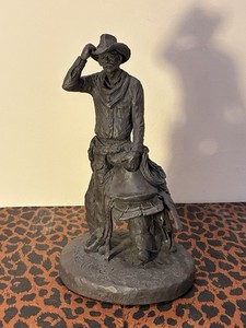 Michael Garman “Drifter” Limited Edition Cowboy Sculpture 1982 Western Figure