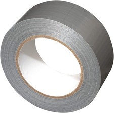 Silver Gaffa Duct Tape 48mm x 50m 0.18mm Thickness Sticky Heavy Duty 0.28 per metre