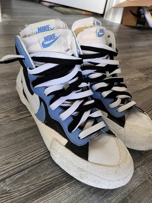 Size 8.5 - sacai x Nike Blazer Mid Black Blue