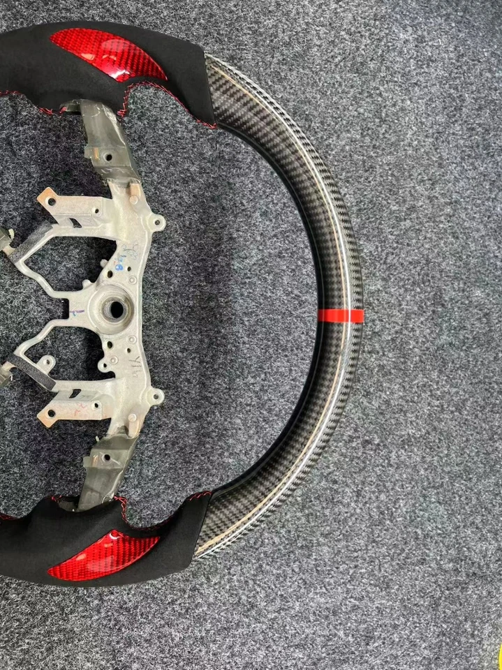 🔥Реальный углеродного волокна кожаный руль для Toyota Tundra Sequoia 2007-2013 - Изображение 4 из 4