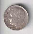 1960-D ROOSEVELT DIME 10¢ DENVER 90% SILVER COIN UNITED STATES MINT