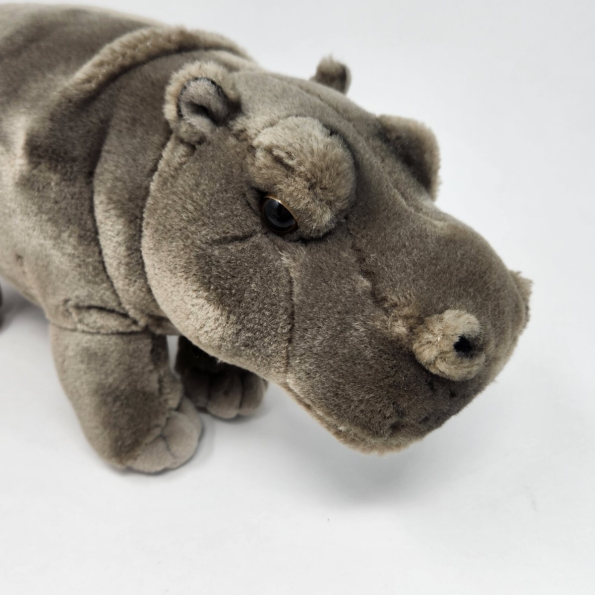 WEBKINZ GANZ SIGNATURE HIPPOPOTAMUS HIPPO STUFFED ANIMAL PLUSH TOY