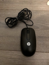 HP USB 2 Button Optical Black Mouse P/N: 672652-001