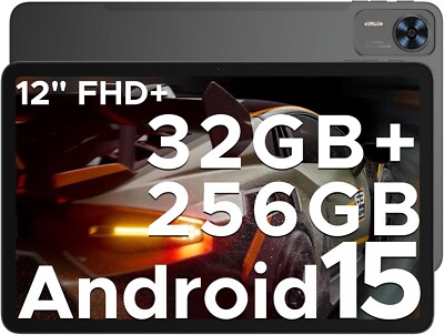 DOOGEE T36 Tablet 12 Zoll Android 15, 32 GB+256 GB/2 TB TF T620 Octa-Core, 2,4K