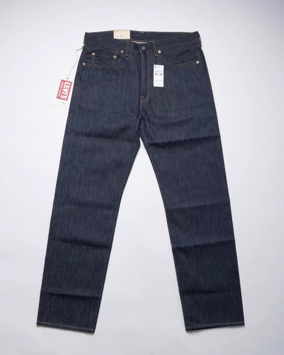 LVC Levi's Vintage Clothing Big E 1966 501 XX Raw Selvedge Denim