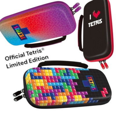 Official Tetris  Hard Shell Tasche Case für Nintendo Switch OLED Lite Konsole