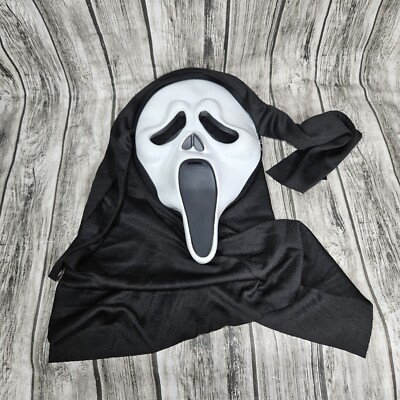 Scream Ghost Face Mask Halloween Horror Scary Movie Y2K Goth Holiday Scare Fear