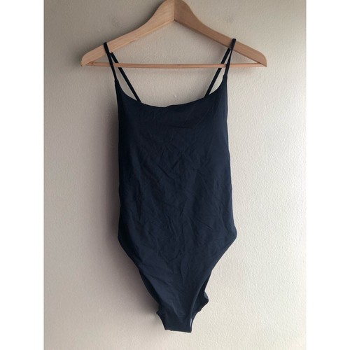 Nuevo traje de baño Everlane The String negro de una pieza talla grande para mujer - Imagen 11 de 16