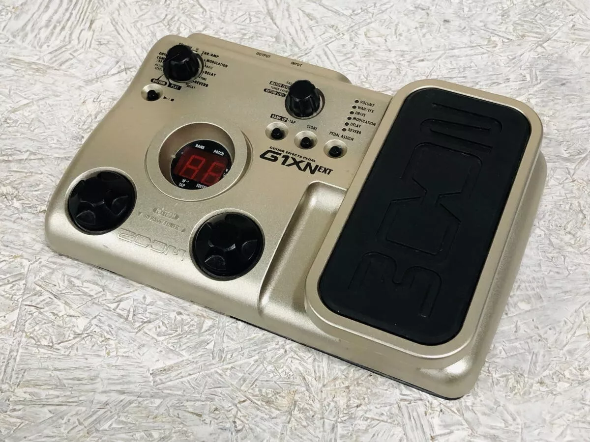 Zoom G1XNEXT Multi Effects Pedal Processor Used F S eBay