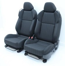 2022 2023 Toyota Gr86 Subaru Brz Driver Passenger Black Cloth Bucket Seats 2022 2023 Toyota Gr86 Subaru Brz Driver Passenger Black Cloth Bucket Seats