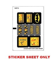 LEGO 76034 - DC Comics Super Heroes - Batboat Harbor Pursuit - STICKER SHEET