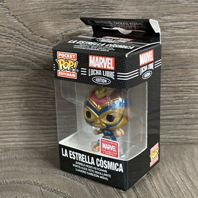 Funko Pop! La Estrella Cosmica Keychain Marvel Collector Corps