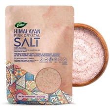 Dabur Himalayan Pink Crystal Salt - Natural Goodness of Pink Himalayan Salt-1Kg