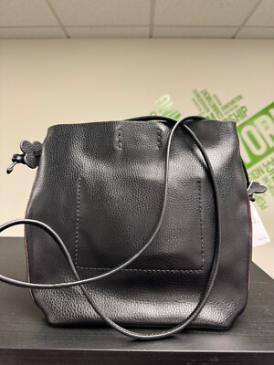 COACH DERBY CROSSBODY BAG F58661 NWT PEBBLED BLACK LEATHER | eBay