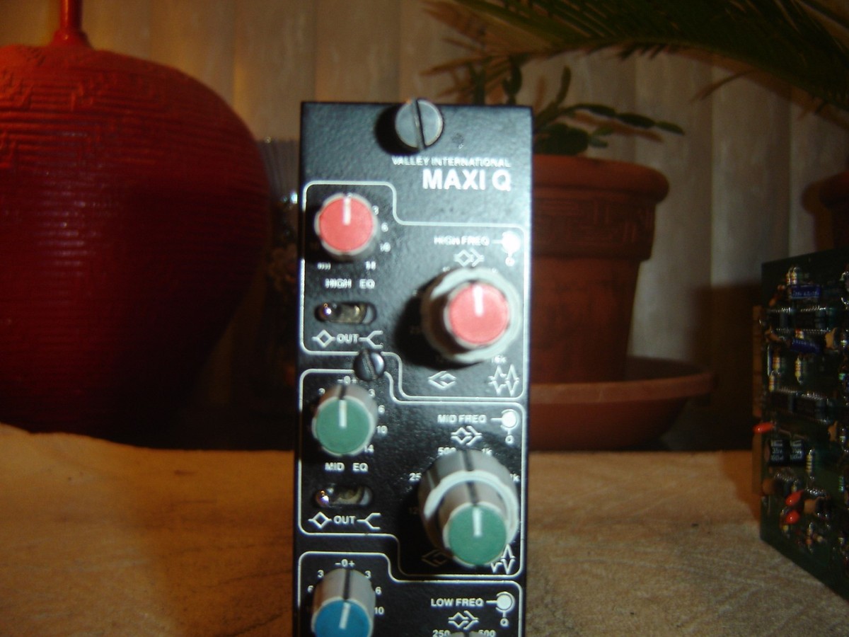 Valley Int. MAXI Q, for PR-10, 3 Band Parametric Equalizer, Eq