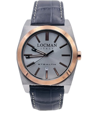 Orologio Locman Stealth DATA Quarzo 201AOSLA/335 42mm Pelle Scontatissimo  Nuovo | eBay
