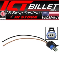 LS IAT Wire Connector Pigtail Plug Intake Air Temperature Sensor Turbo LS1 LSX