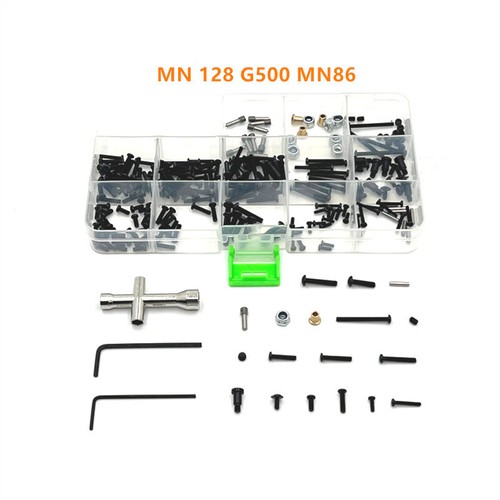 Metal Shock Absorber/ Bumper upgrade parts for 1/12 MN128 MN86 MN86S G500 RC Car - Picture 43 of 44