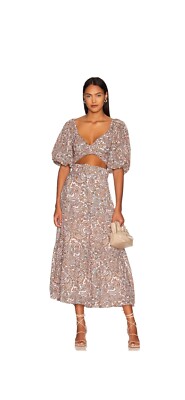 MINKPINK cropped top and skirt set Pre Owned