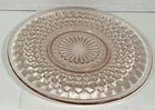 Vintage Pink Depression Glass Hobnail  Saucer Anchor Hocking 6 3/16"