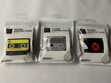 VIVITAR / RETRO AIRPODS PRO CASES 3-PACK [NEW, 2021] - cassette, GameBoy, iPod