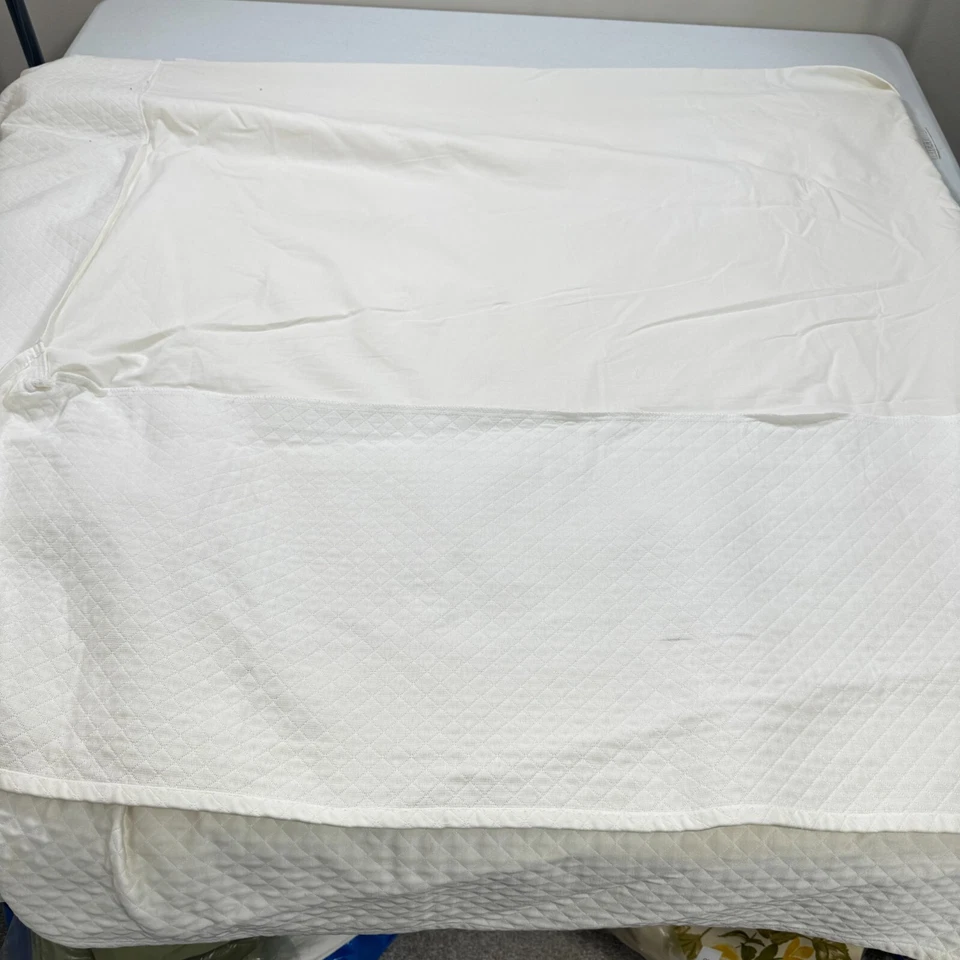 восстановление оборудование кровать юбка полный 15» падение белый бриллиант хлопок Португалия - Изображение 4 из 4