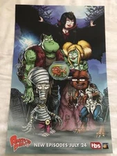 AMERICAN DAD 11X17 Original Promo TV Poster SDCC 2017 MINT TBS Monster Squad