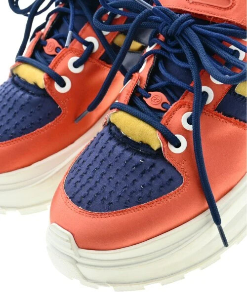 Maison Margiela スニーカー 紺xオレンジ系 2007424J0288 Maison Margiela Low cut Sneakers Shoes 41 Navy x Orange Men