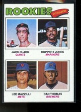 1977 TOPPS #488 JACK CLARK GIANTS ROOKIE NRMINT E014084