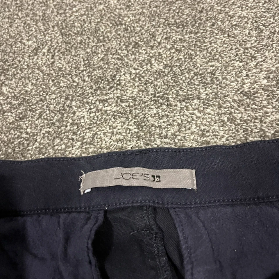 Joe's Jeans Trouser Shorts Flat Front Night Sky Navy Blue Size 32 - Image 3 of 4