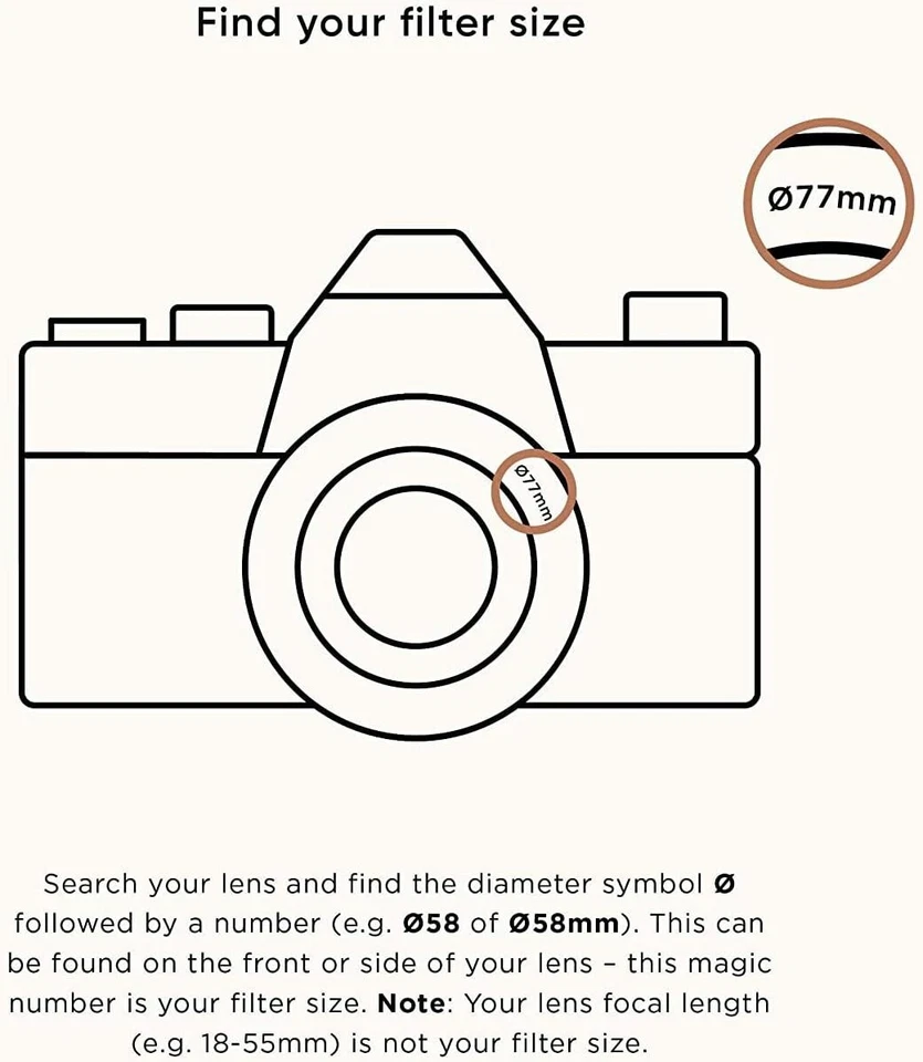 52mm ND Filter Neutral Density Lens Filter for Long Exposure, Landscape & Travel - Image 2 of 4