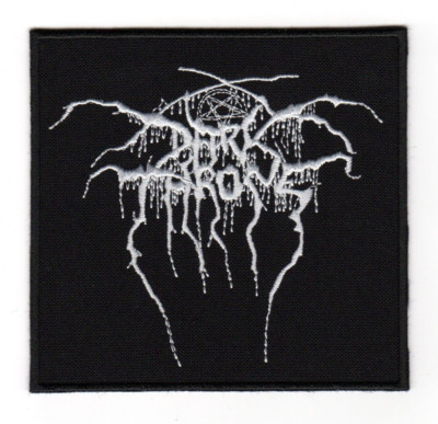 Darkthrone Patch Norwegian Extreme Black Death Metal Blackened Crust Band Logo