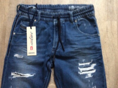 Diesel Ybo J Jeans 8 Flare Distress Trash Wash Bnwt