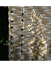 TENDINA REALIZZATA AD UNCINETTO 47x170cm