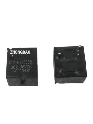 5PCS  HFKC-012-HST 30A 16VDC Automotive relay 4 Pins New