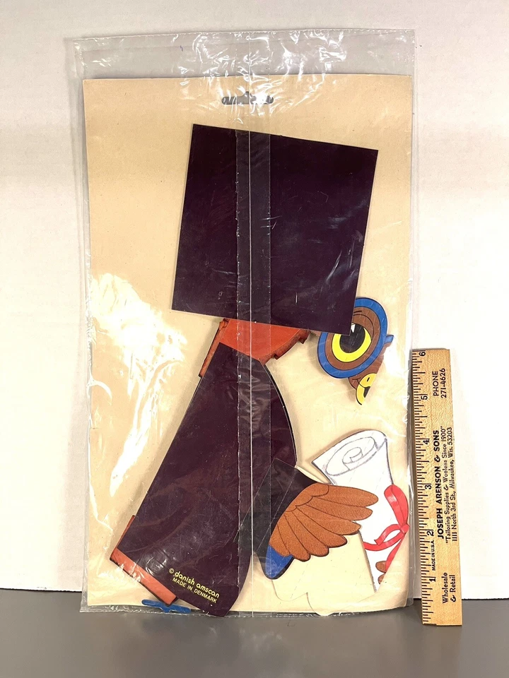 Decoración de graduación de búho de panal de colección 9 pulgadas Dinamarca Amscan Foto 2 de 2